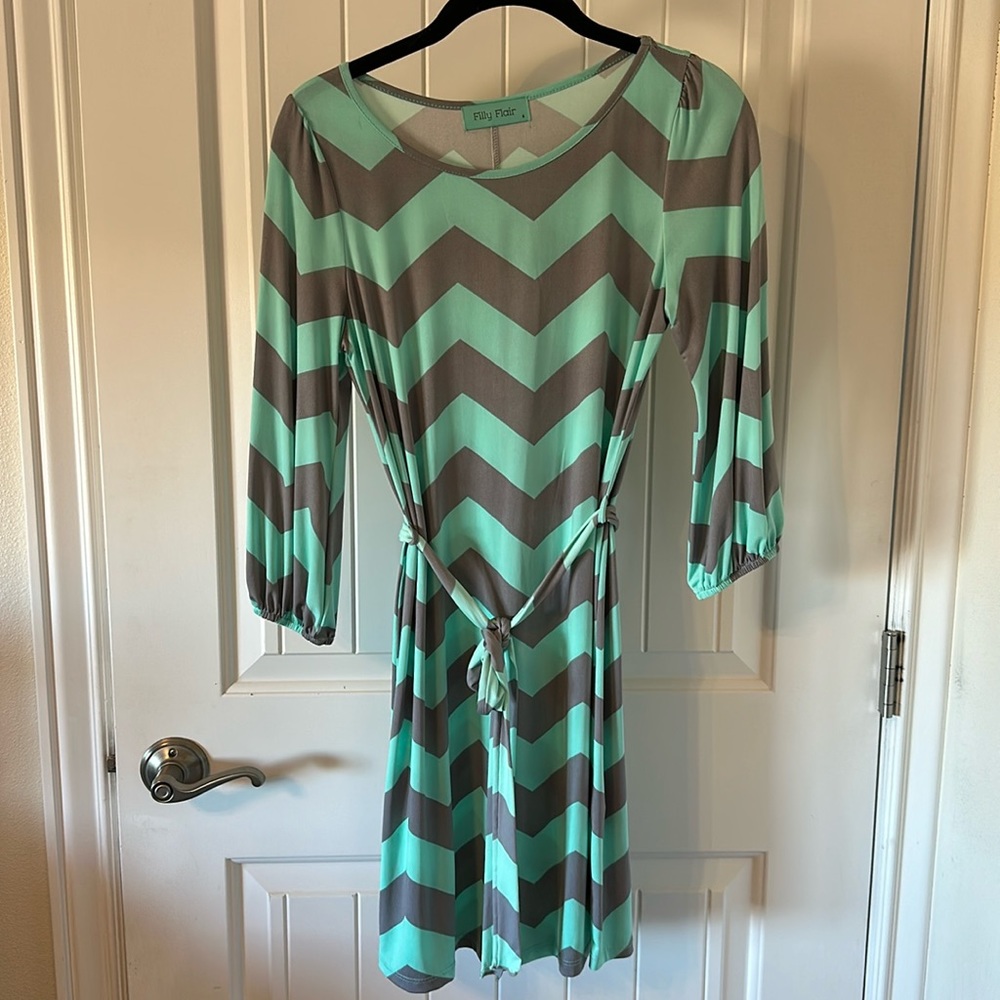 Filly Flair Chevron Dress